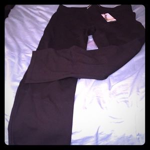 Black Betabrand Yoga Pants